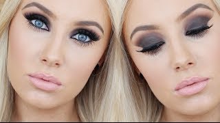 SMOKEY EYE FOR BEGINNERS! + EYEBROW ROUTINE