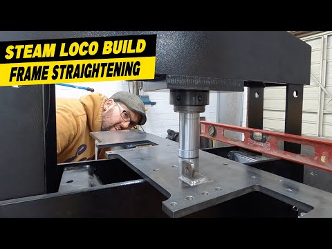 Straightening The Frames - EP4 - 7.25" Gauge Steam Locomotive Build.