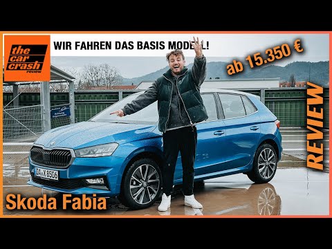Skoda Fabia im Test (2023) Wir fahren die Basis ab 15.350€! Fahrbericht | Review | 1.0 TSI | Preis