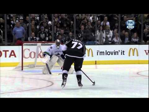 Shooutout 28 Jan 2013 Vancouver Canucks vs LA Kings NHL Hockey