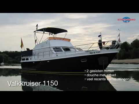 Valkkruiser 1160 | Schepenkring jachtmakelaars | Krekelberg Nautic ** VERKOCHT **