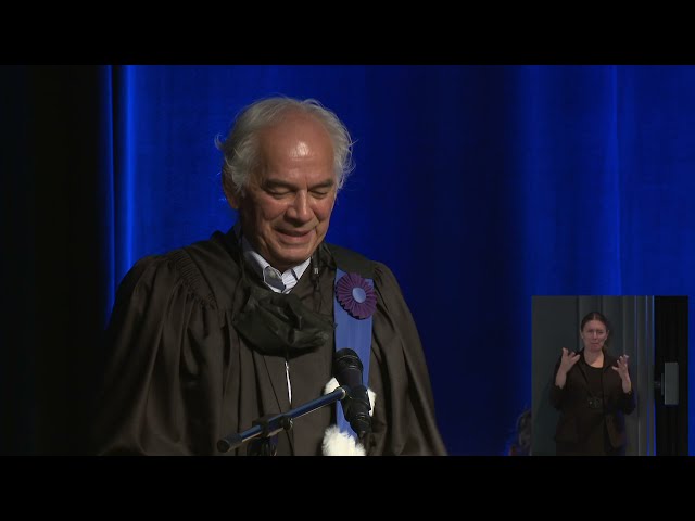 Remise d&rsquo;un doctorat honoris causa à Ghislain Picard