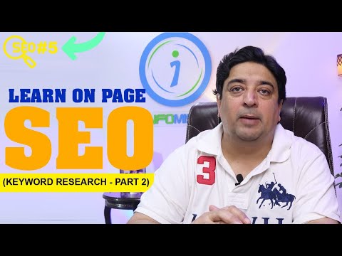 Learn On Page SEO Keyword Research   Part 2