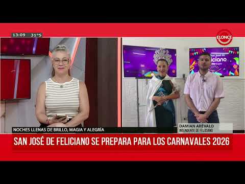 San José de Feliciano se prepara para los carnavales 2026 - Elonce