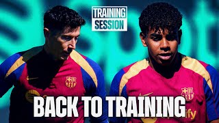 WORK WORK WORK! INTENSE SESSION | FC Barcelona training 🔵🔴
