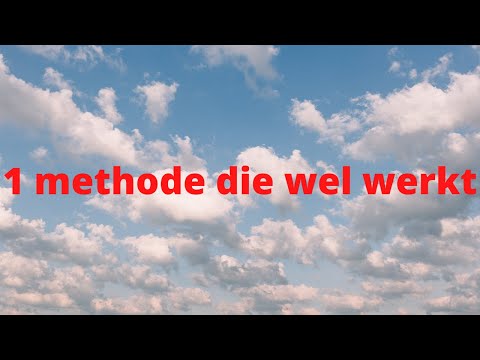 Positief denken   1 methode die wel werkt