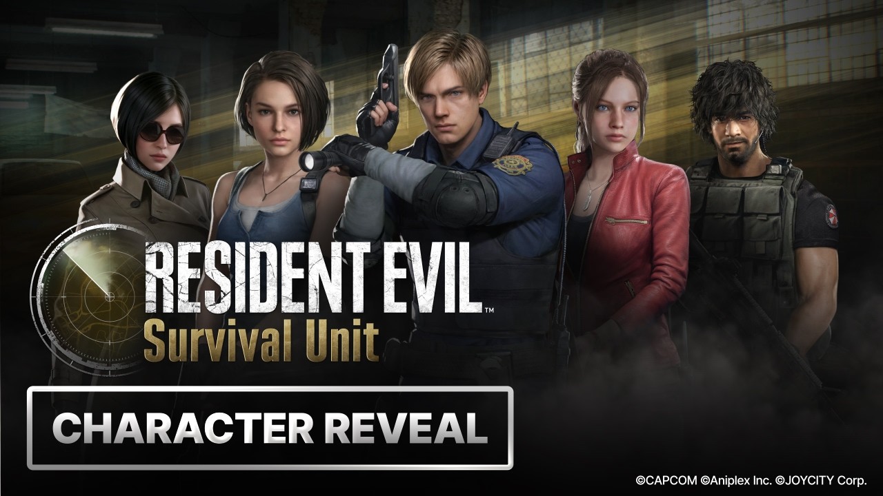 『Resident Evil Survival Unit』 Initial Character Lineup | Defense Battle - YouTube