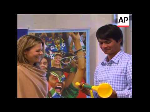 Self-styled vuvuzela innovator talks about the horn's noisy success