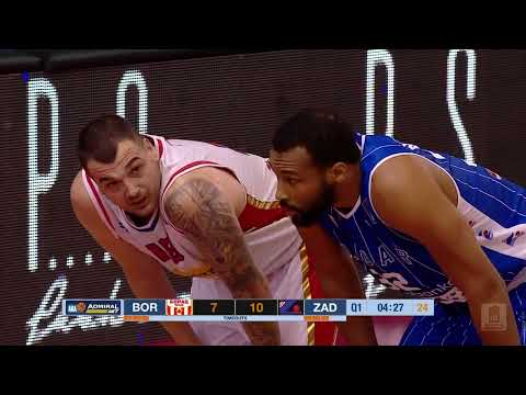 AdmiralBet ABA League 2021/22, Round 18 match: Borac - Zadar (28.1.2022)