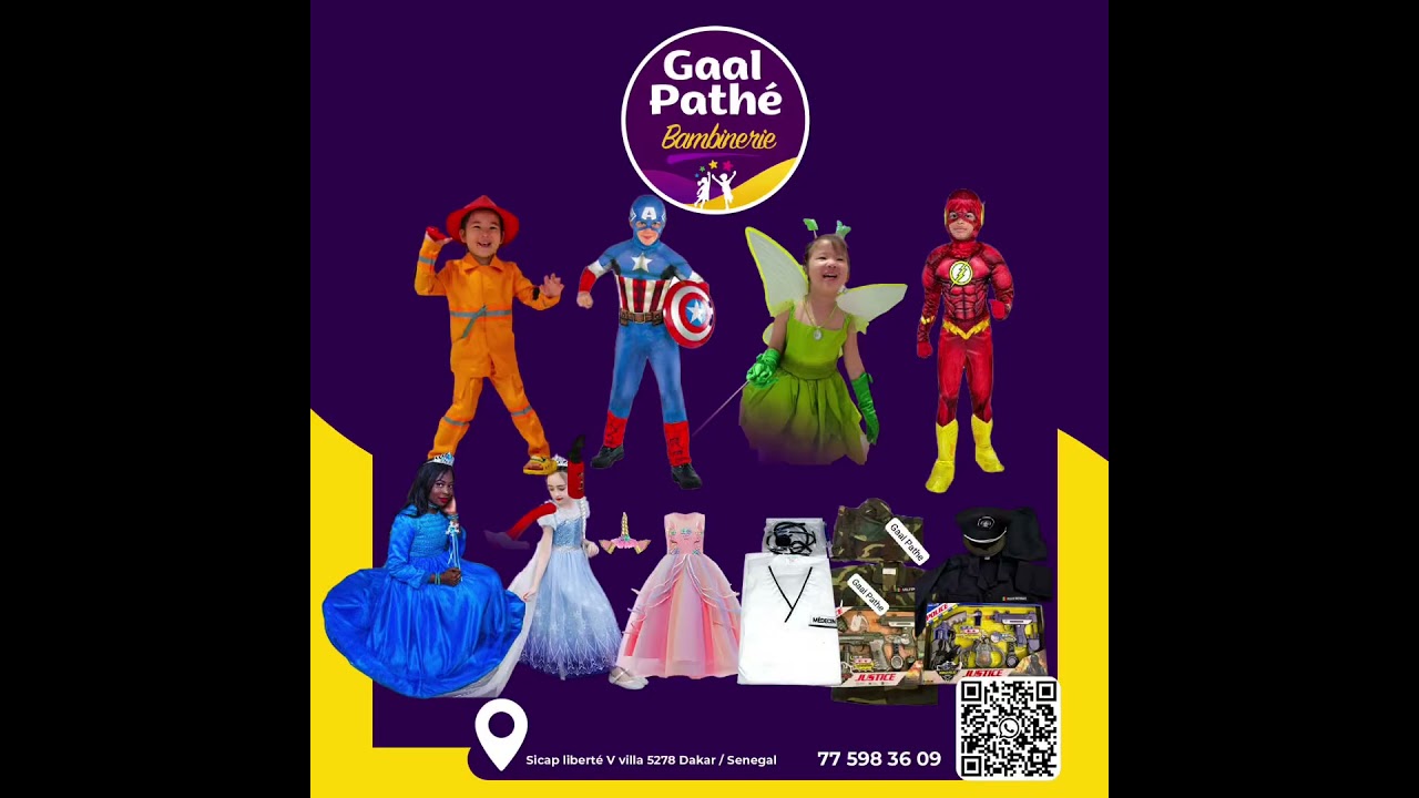 Costume pour enfant video thumbnail