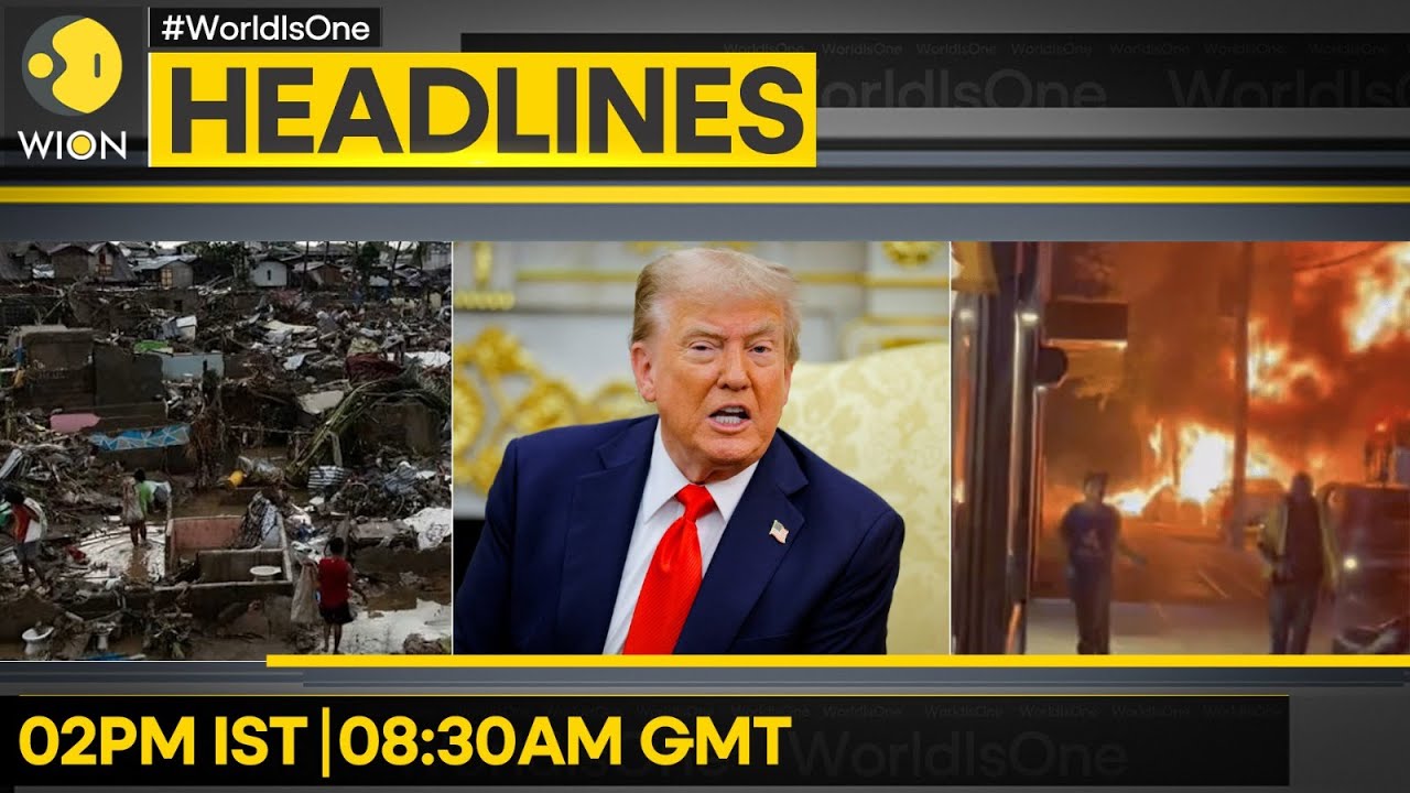 Philippines: Typhoon Toll Tops 140 | NYC: Car Blast Erupts Into Fireball | WION Headlines
