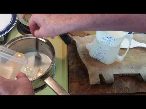 best tuna noodle recipe with mushrooms peas onions carrots and homemade white sauce