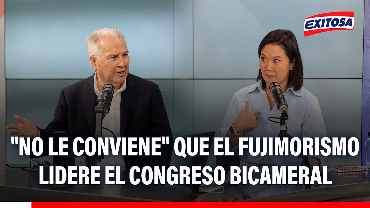 🔴🔵 López Chau: A Keiko "no le conviene" que el fujimorismo lidere el Congreso Bicameral