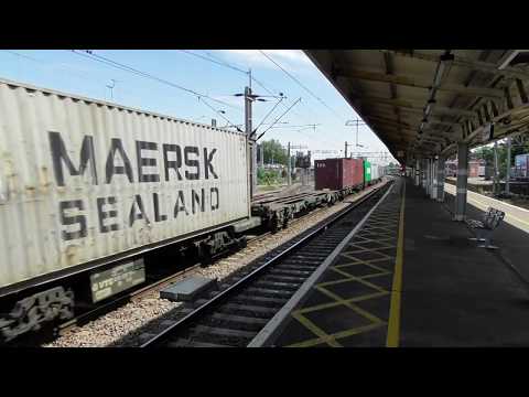 Freightliner Class 70 Passing Through Colchester (27/5/17)