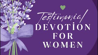 Women’s Devotion Monday