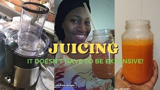 Juicing Doesn't Have To Be Expensive! | UNBOX Our New Juicer With Us! This is a Great Find 🥕 🥤