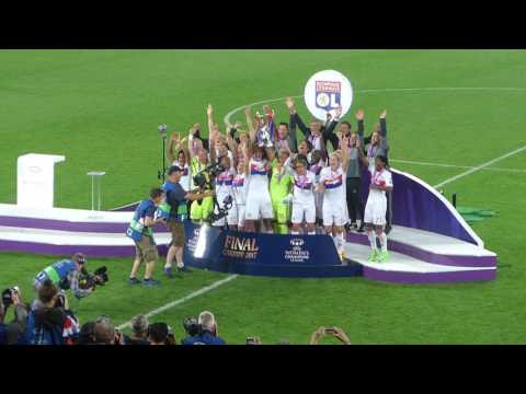 01/06/17 - Olympique Lyonnais win the UEFA Women's Champions League 2017 (1080 p HD)