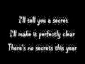 Silversun Pickups - There's No Secrets This Year Lyrics