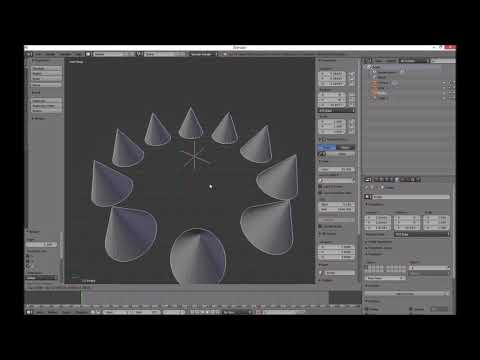 Using the Array Modifier when the rotation point is Off Centre