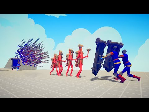 GOD ARCHER + 3 DEFLECTOR SHIELD vs 4 EVERY UNITS  | TABS - Totally Accurate Battle Simulator