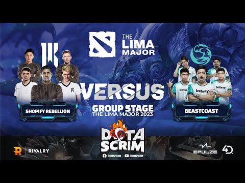 Shopify Rebellion vs beastcoast - Lima Major 2023 - Group Stage - Game Highlights - BO2