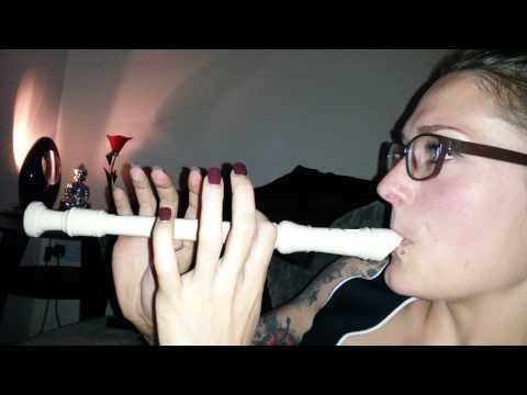 Axel F recorder cover