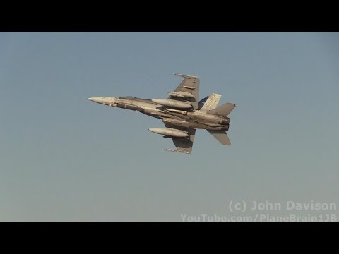2017 Airshow London (Twilight Show) - F-16's & CF-18's