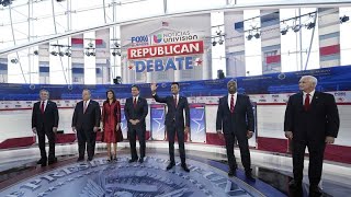 Предвыборные дебаты республиканцев без Дональда Трампа