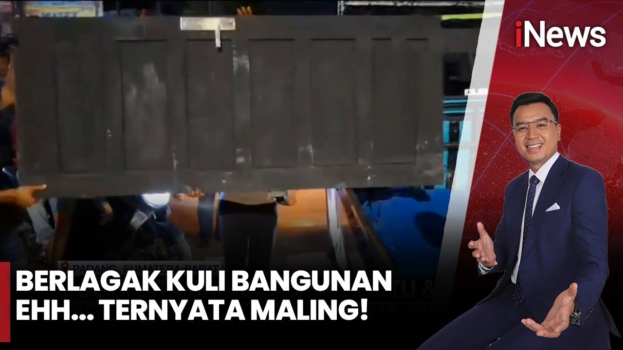 Menyamar Jadi Kuli Bangunan, Buat Maling Material Bangunan | iNews Malam 15/8