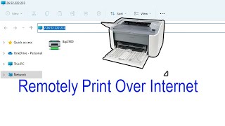 Connect to Your Printer from Internet - FREE