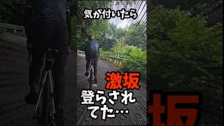 恐怖体験ヒルクライムガチ勢ロードバイクあるある🚴ゆるぽた詐欺 斜度22%激坂かんべんして
