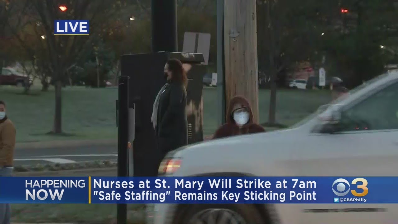 St. Mary Medical Center Nurses On Strike Over Alleged Staffing Issues
