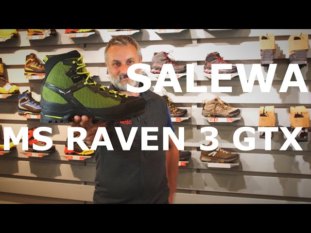 Vídeo relacionado con SALEWA MS Crow GTX, Botas de Senderismo Hombre, Black Papavero, 43 EU
