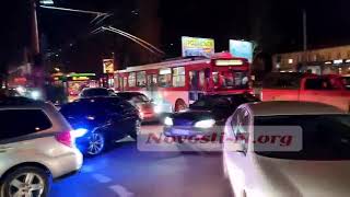 Полиция перекрыла Центральный проспект Николаева из-за ДТП