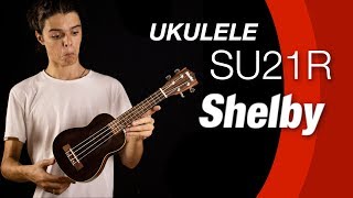 Video thumbnail for UKULELE SOPRANO BOM E BARATO SHELBY SU21R REVIEW by SUPER SONORA