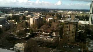 preview picture of video 'Timelapse downtown Sacramento area, to the west'