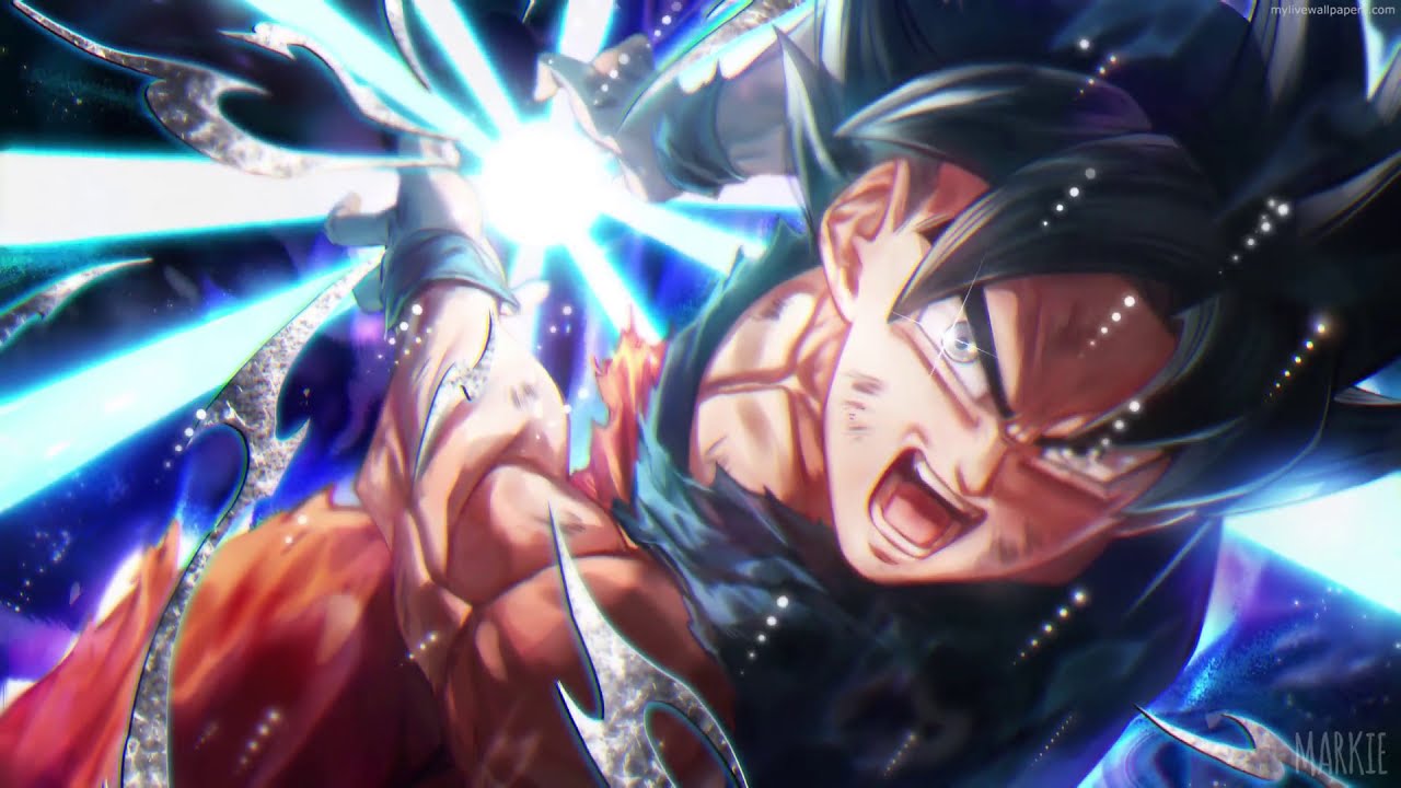 Goku Ultra Instinct Kamehameha 4k live wallpaper | Dragon Ball | Anime Live Wallpaper.