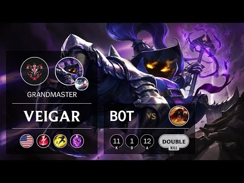 Veigar Bot vs Sivir - NA Grandmaster Patch 9.8