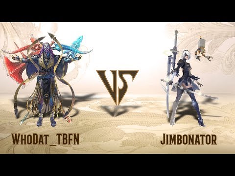 WhoDat_TBFN (Azwel) VS Jimbonator (2B) - Online Set (10.01.2019)