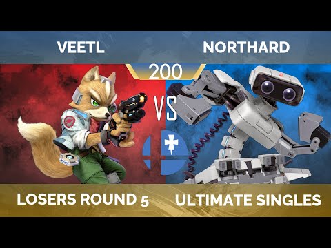 RogaSmash 200: SSBU Losers R5 – Veetl (Fox) vs Northard (ROB)
