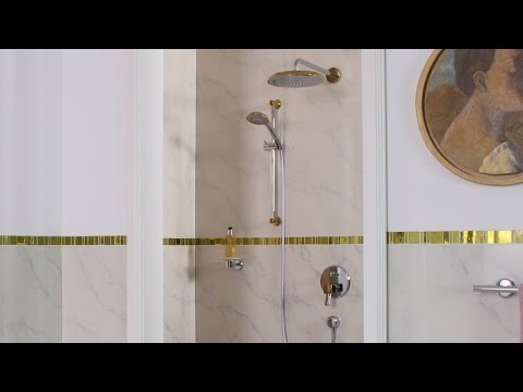 Lifestyle: Overhead shower 240 1jet with shower arm 1