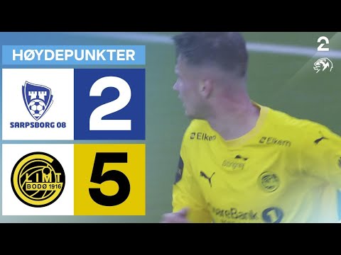Sarpsborg 08 2 - 5 Bodø/Glimt - Høydepunkter