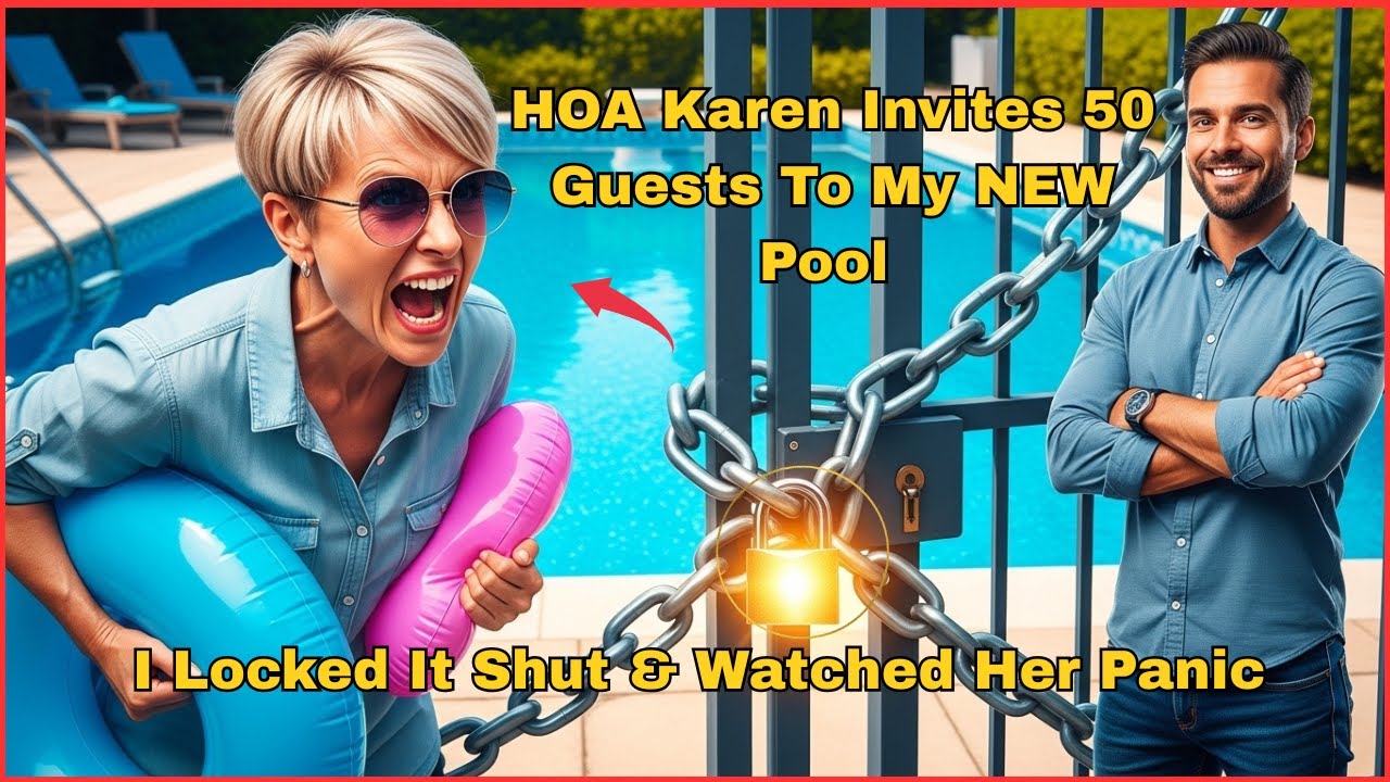 HOA Karen's Pool Party Scheme Failed Miserably — Here's How I Stopped Her