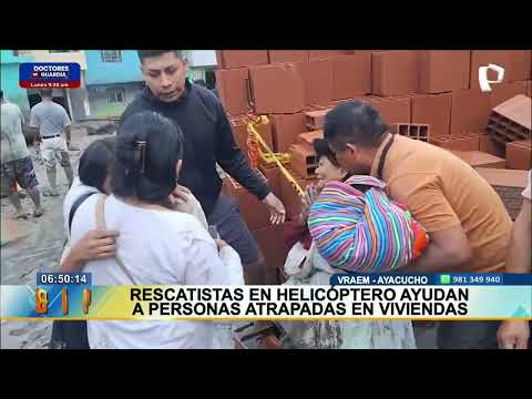 Ayacucho: Casas y vehículos destruidos tras desborde de río
