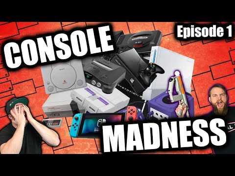 NES vs XBOX 360 & SEGA SATURN vs NINTENDO 64 | Console Madness (Ep. 1)