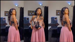 How To Cut and Sew this Cowl Top (Beginner's Friendly)