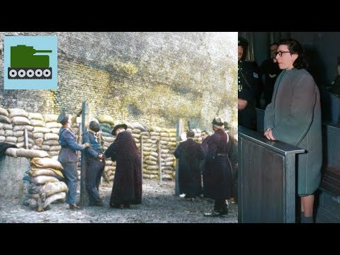 The Execution Of The Shot Female Dutch Traitor