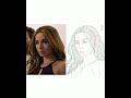 Ana De Armas Portrait Drawing Sketch Timelapse