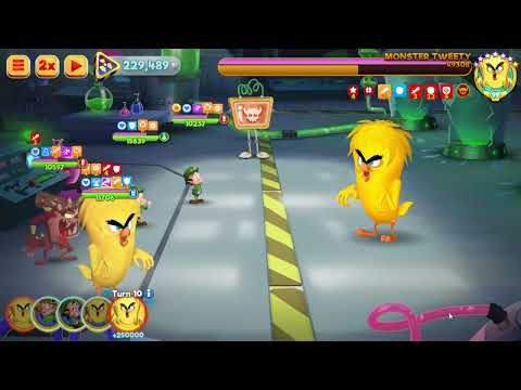 Monster Tweety R&D: Earth-Shattering with Fiends | Looney Tunes: World of Mayhem