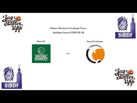 Skuru IK (Dam A-lag) hos Haga BG Dolphins - 2015-01-10